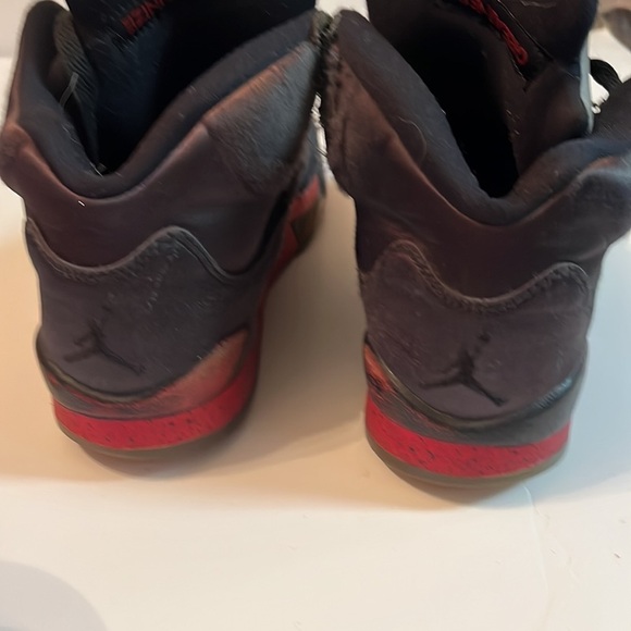 Nike Air Jordan 5 V Retro Y2K Sz 6Y Satin Bred 2018 Shoes 136027-006 - Picture 6 of 10